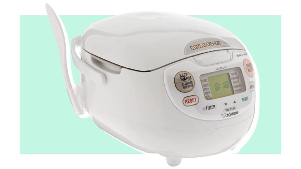 This Zojirushi rice cooker makes dinner prep easy