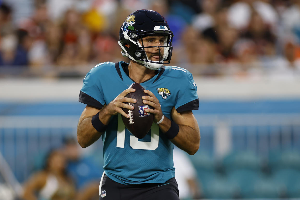 Gardner Minshew with the Jaguars.