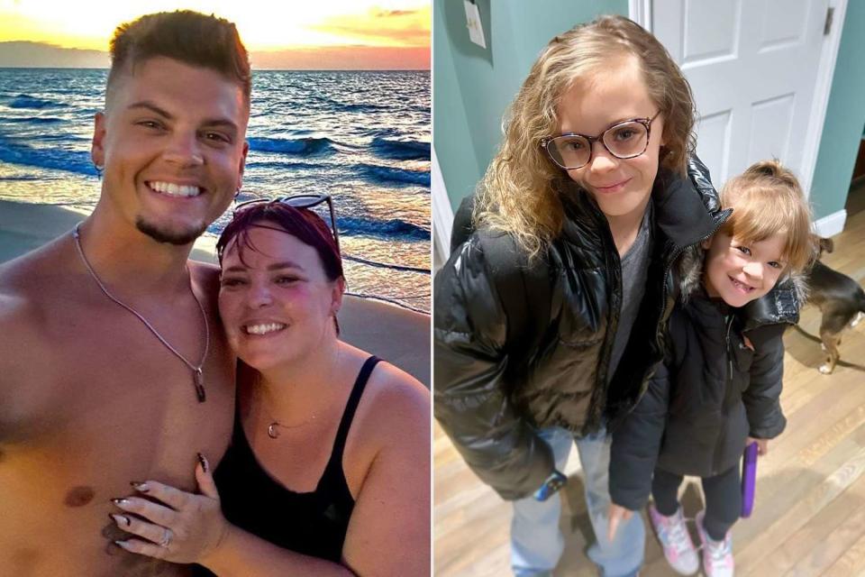 <p>Tyler Baltierra/Instagram</p> Tyler and Catelynn Baltierra (L), daughters Novalee and Vaeda (R)