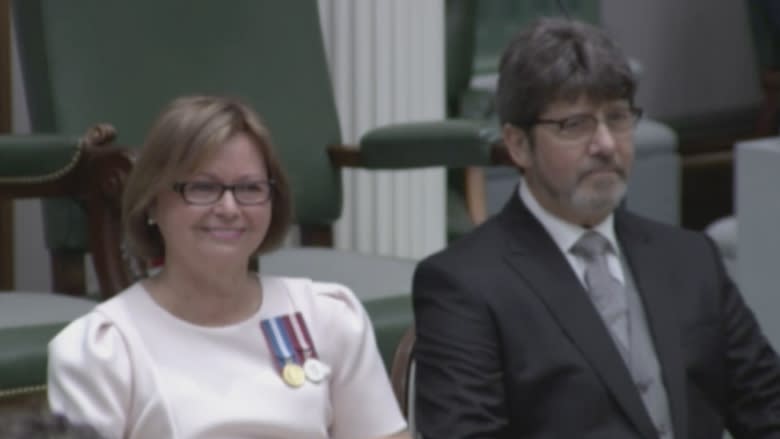 Judy Foote celebrates 'a new day, a new beginning' at historic swearing-in
