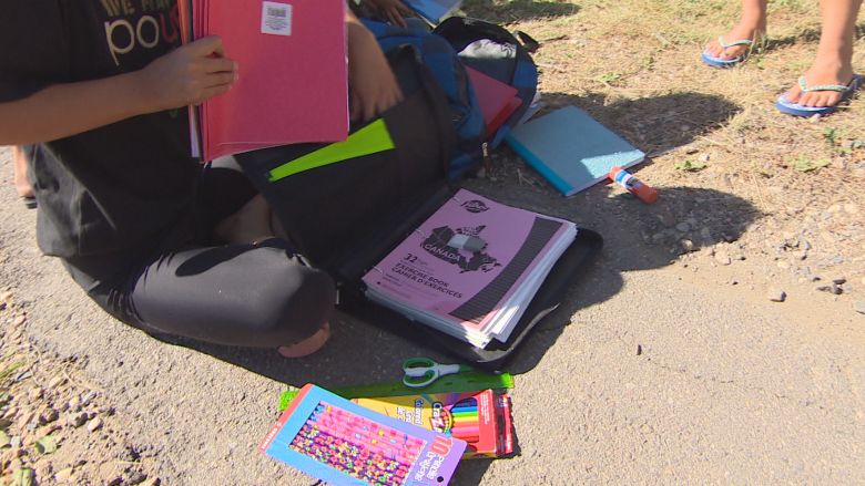 Students open lemonade stand to raise money for school supplies