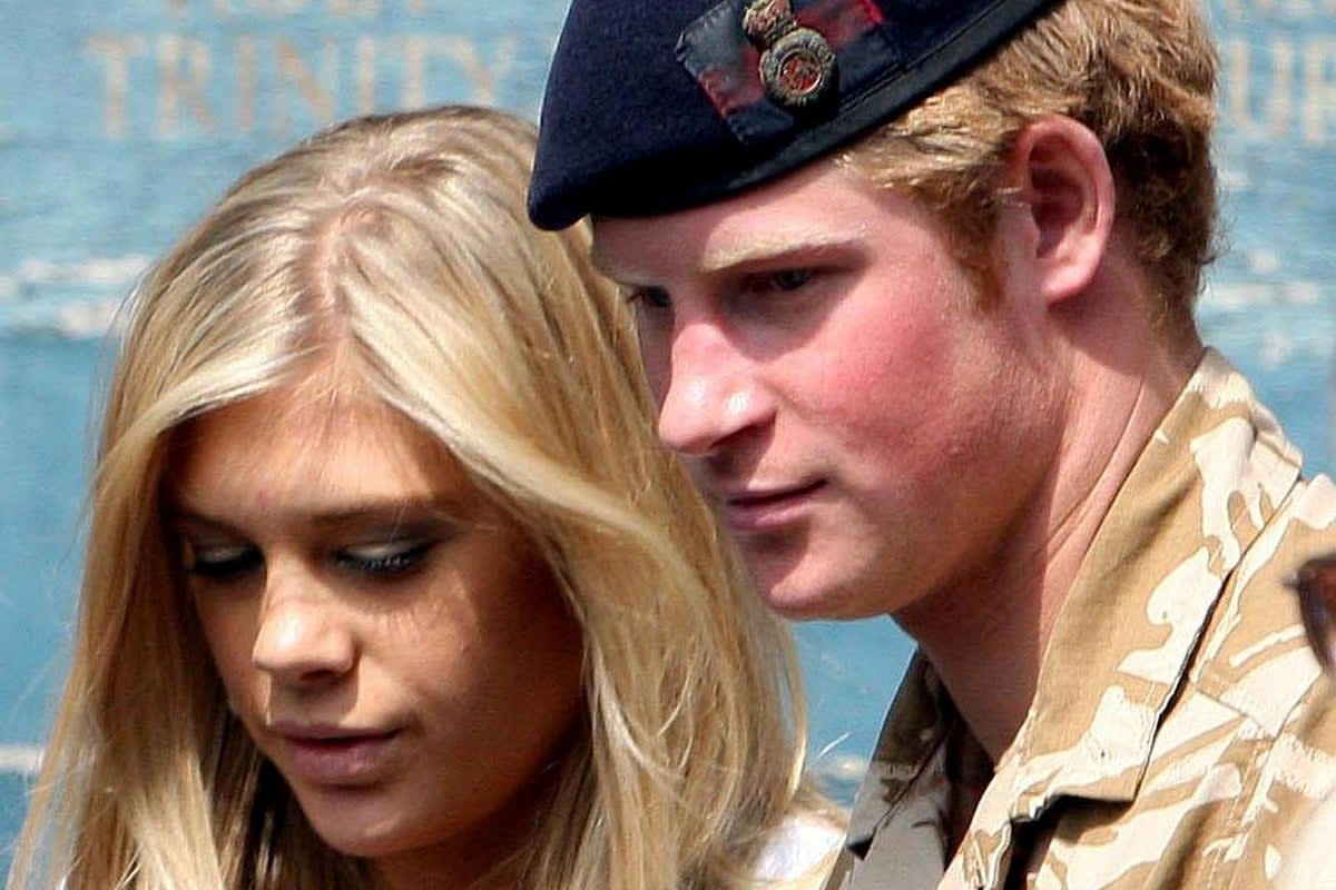 Prince Harry with his then-girlfriend Chelsy Davy (PA Archive)