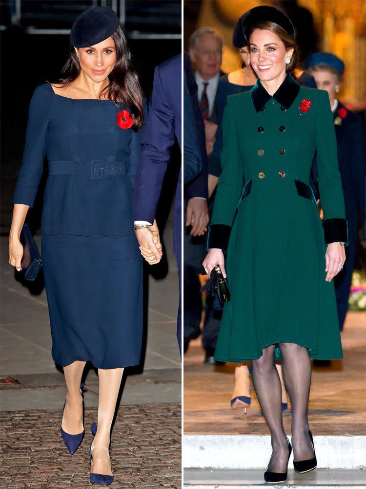 Meghan Markle and Kate Middleton