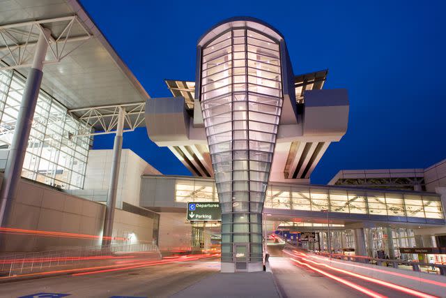 <p>Getty</p> George Bush Intercontinental Airport in Houston