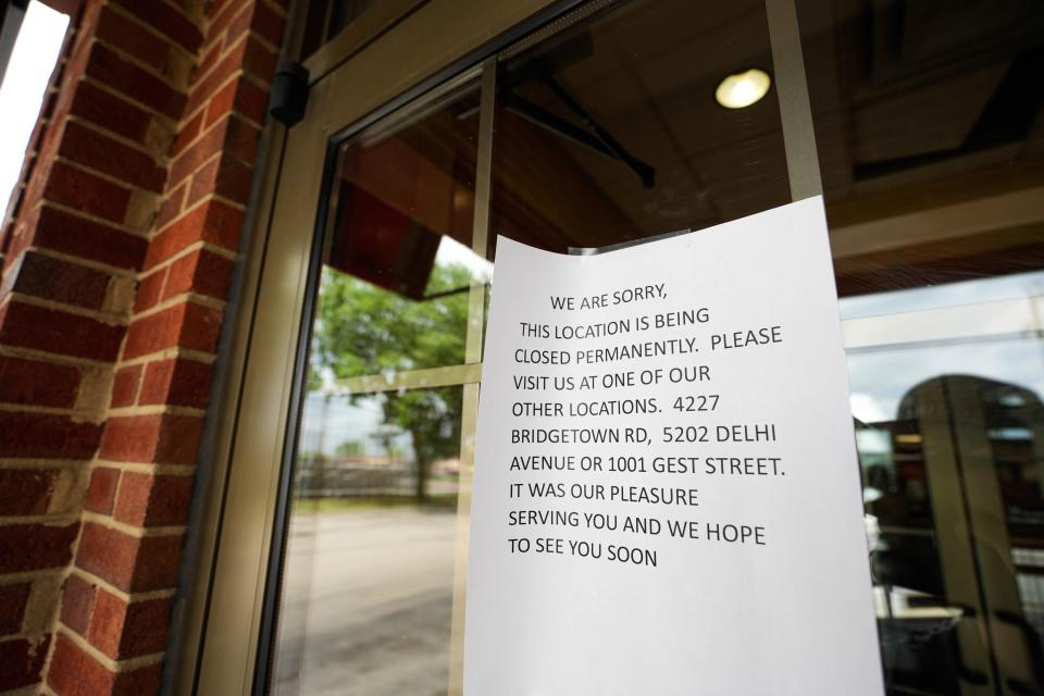 Frisch's on Glenway Avenue has closed.