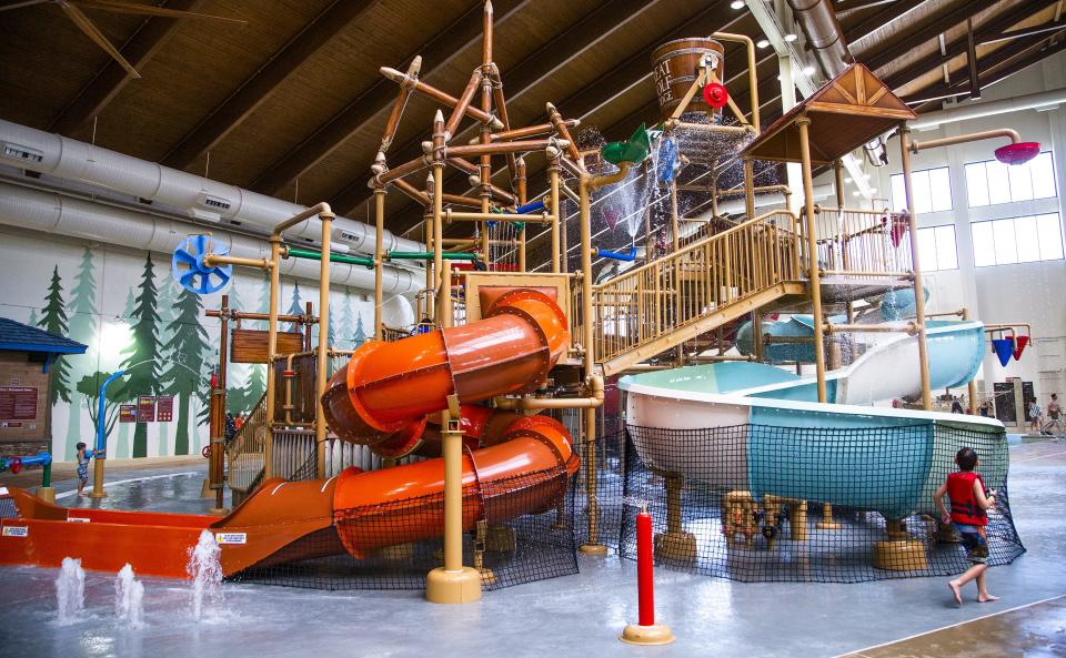 The Great Wolf Lodge opened for business in Scottsdale, Friday, Sept. 27, 2019. It is the 18th Great Wolf Lodge indoor water park resort in North America and its first location in the Southwest. It is also the first indoor water park resort in Arizona.