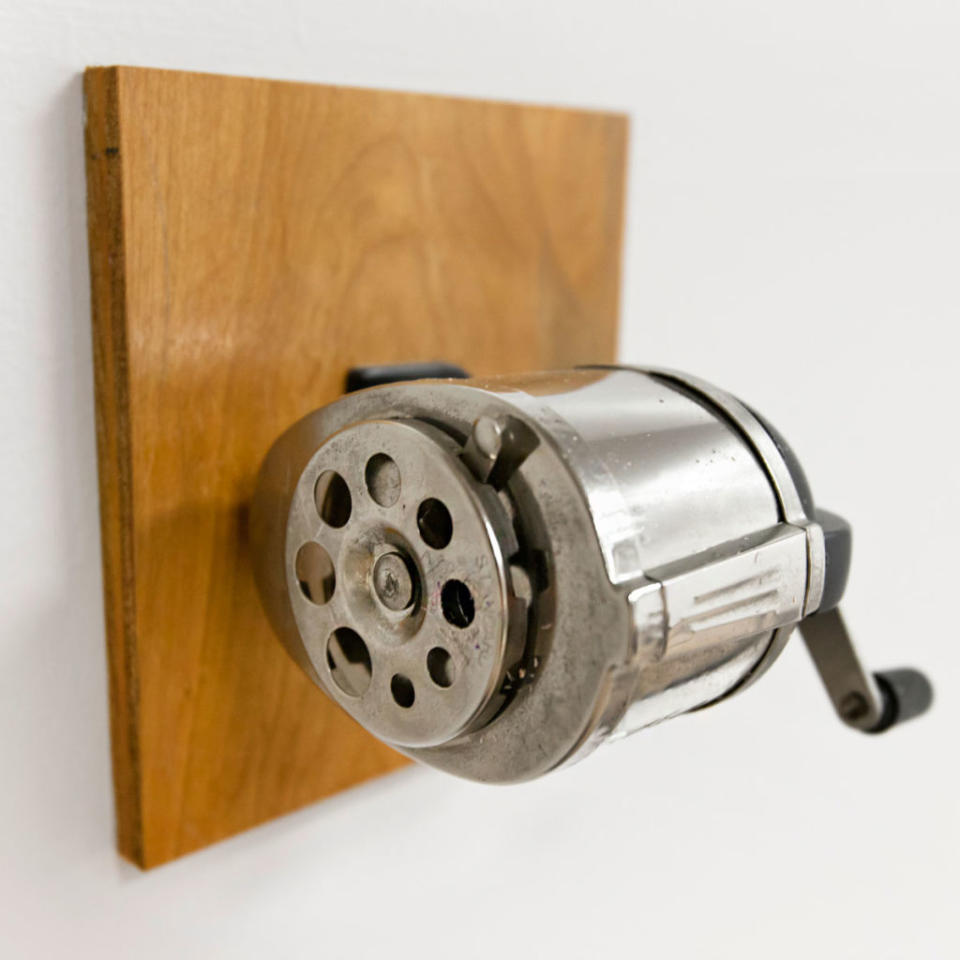 Wall pencil sharpeners