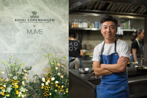 皇家哥本哈根更進一步與MUME合作，於10月17日至10月23日供應期間限定海陸饗宴。 PHOTO CREDIT: 皇家哥本哈根,MUME