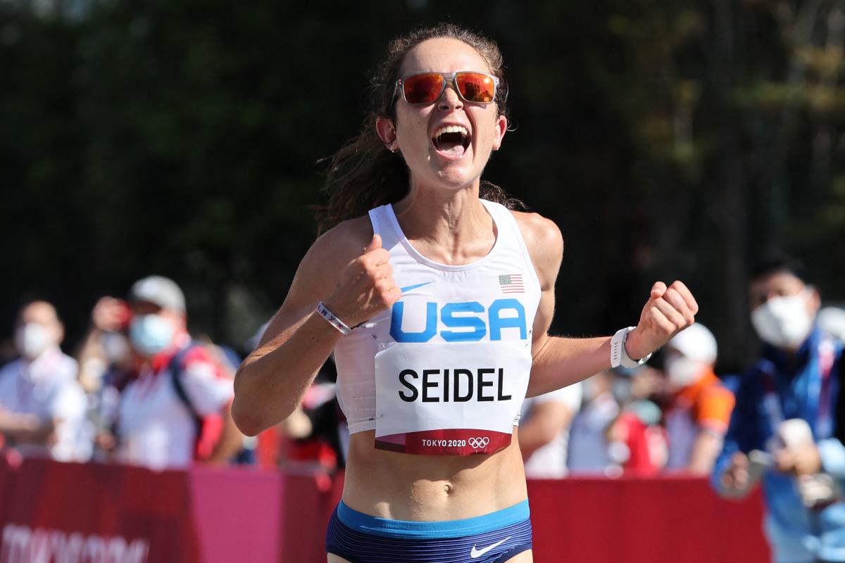 Olympics Molly Seidel wins bronze in women's marathon