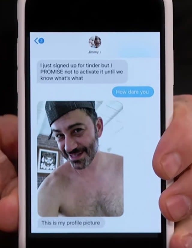 Jimmy Kimmel text