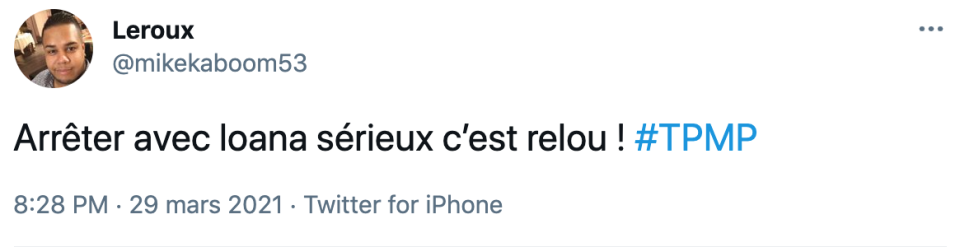 Après l’overdose de Loana, un invité de TPMP choque la Toile 