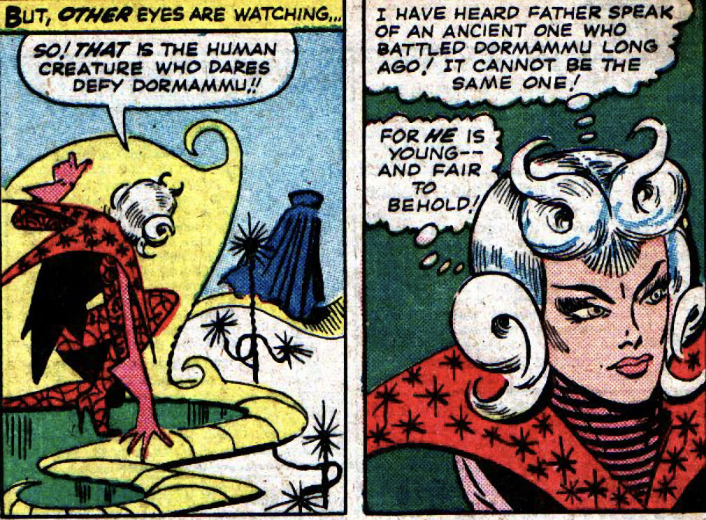 Clea in her Marvel Comics debut in a 1964 issue of Strange Tales. (Photo: Marvel Comics) 