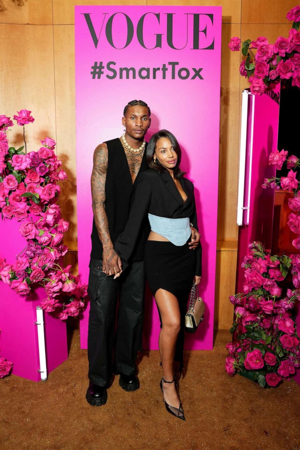 PHOTO: Kevin Porter Jr. and Kysre Gondrezick attend the Smart Tox kickoff event with Vogue on Sept. 7, 2023, in NYC to celebrate the start of New York Fashion Week. (Jared Siskin/Getty Images for Vogue)