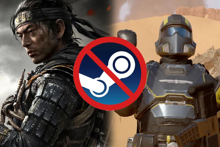 Valve culpa a Sony de eliminar Helldivers 2 y Ghost of Tsushima de Steam en casi 200 países