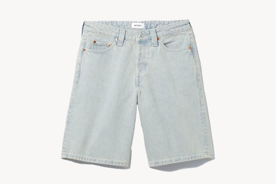 jorts jeans denim shorts calvin klein weekday 