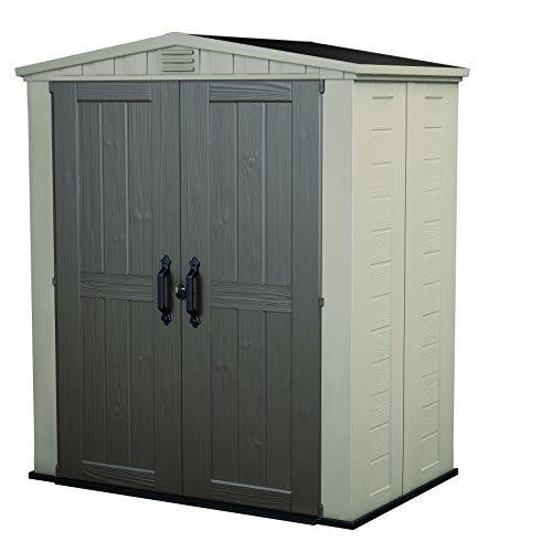 4) Factor 6 by 3–Foot Outdoor Storage Shed
