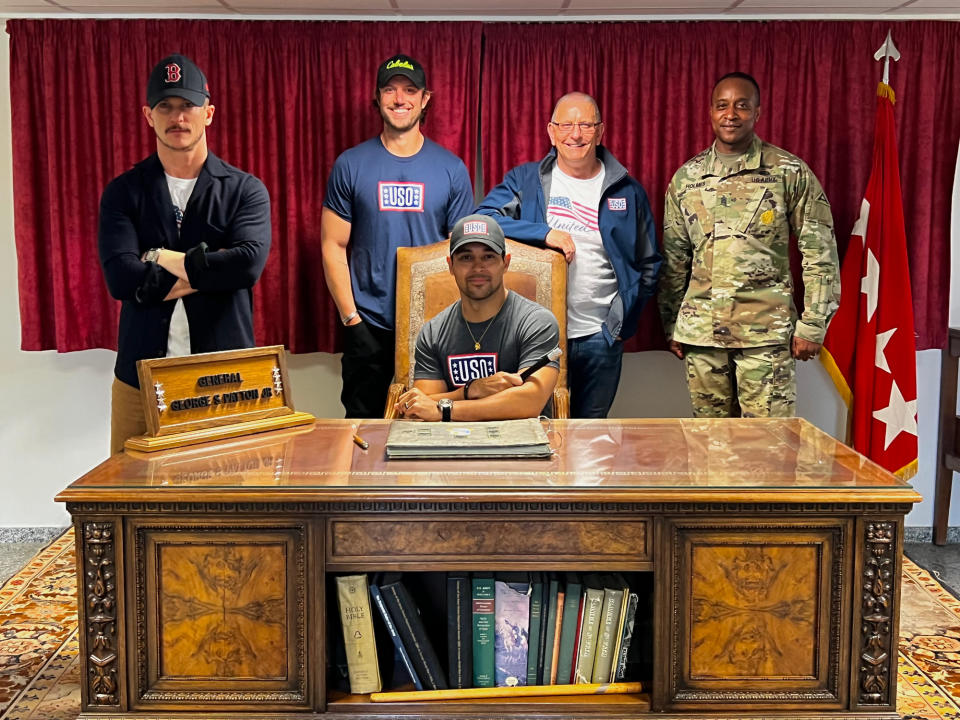 Wilmer Valderrama's USO Tour Photo Diary