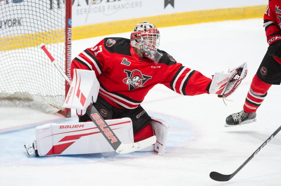 Goalie for the Drummondville Voltigeurs, Riley Mercer is looking forward to the Memorial Cup. "With every challenge is an opportunity" he says.
