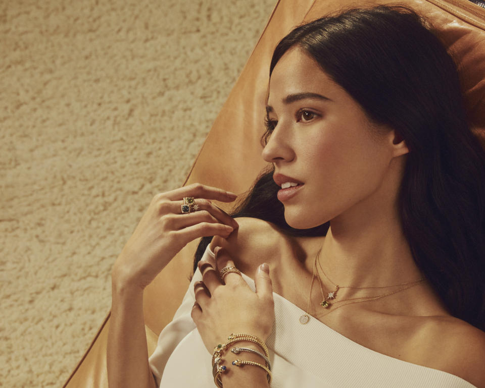 Kelsey Asbille for David Yurman - Credit: Jonny Marlow/Courtesy of David Yurman