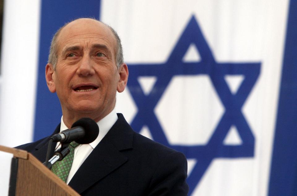 Israeli Prime Minister Ehud Olmert 