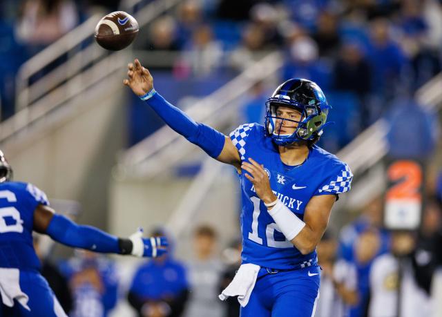 How Kentucky football backup QB Kaiya Sheron played vs. South Carolina