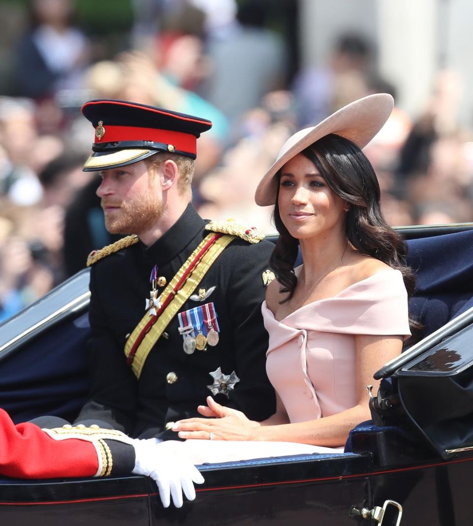 Trooping the Colour 2018, Meghan Markle's first