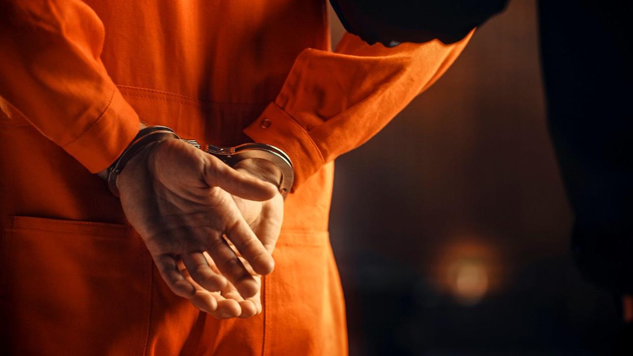 Prison Inmate Handcuffs