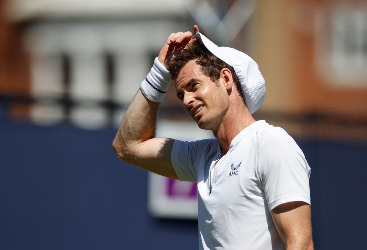 Andy Murray in action (Reuters)