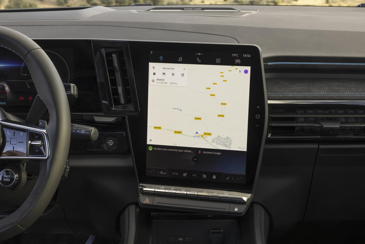 The Google infotainment system is a real highlight. (Renault)