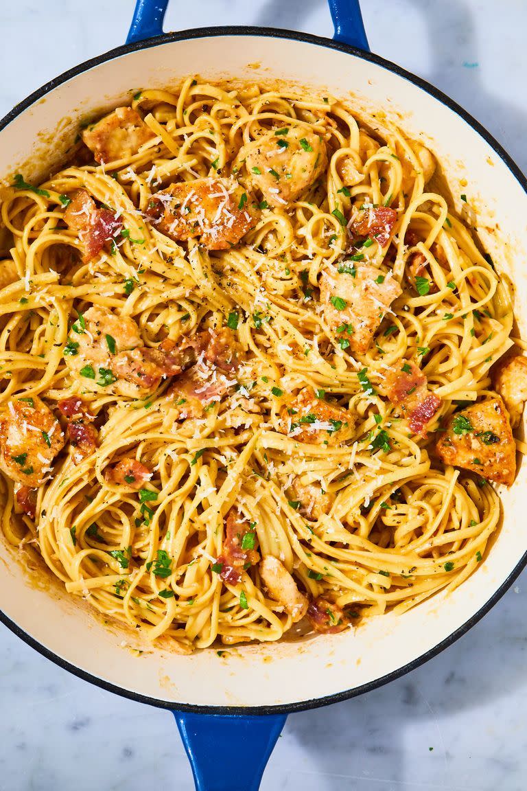 Chicken Carbonara Pasta