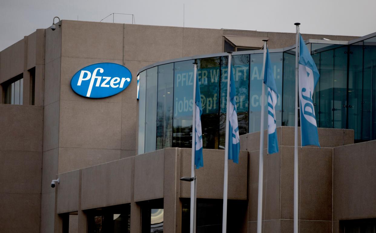 <p>Pfizer has been given an indemnity for its Covid-19 vaccine by the UK government</p> (Copyright 2020 The Associated Press. All rights reserved)