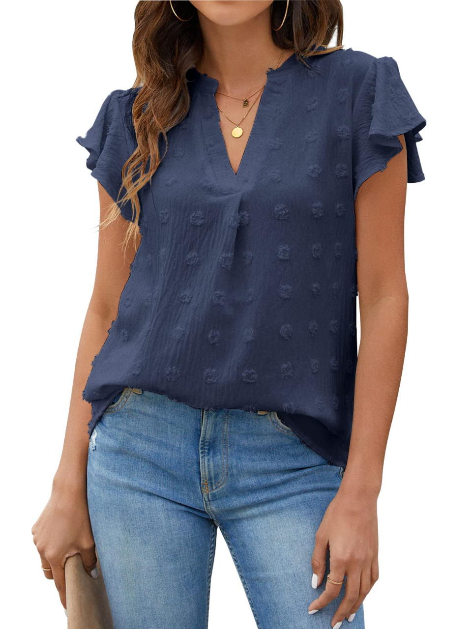 <p><a href="https://go.redirectingat.com?id=74968X1596630&url=https%3A%2F%2Fwww.walmart.com%2Fip%2FFantaslook-Blouses-for-Women-Dressy-V-Neck-Ruffle-Sleeve-Summer-Tops-Casual-Flowy-Shirts%2F1850735074&sref=https%3A%2F%2Fwww.goodhousekeeping.com%2Fholidays%2Fgift-ideas%2Fg43917093%2Fbest-gifts-from-walmart%2F" rel="nofollow noopener" target="_blank" data-ylk="slk:Shop Now;elm:context_link;itc:0;sec:content-canvas" class="link ">Shop Now</a></p><p>Women's Blouse</p><p>$18.99</p><p>walmart.com</p><span class="copyright">Fantaslook </span>