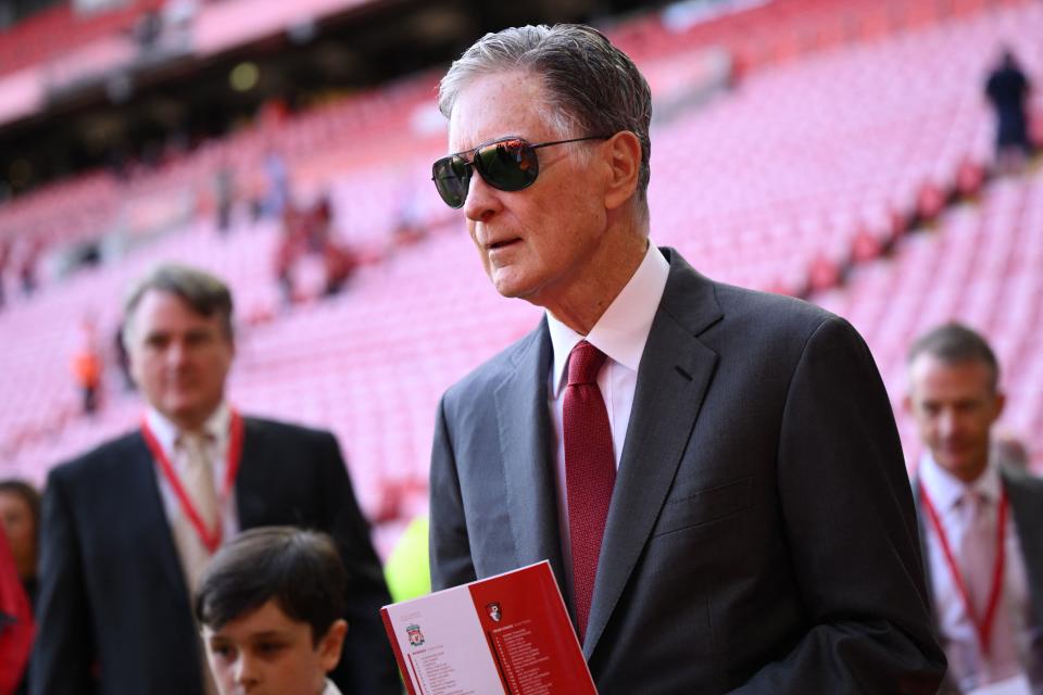 Liverpool owner John W. Henry during the English Premier League football match between Liverpool and Bournemouth at Anfield. 