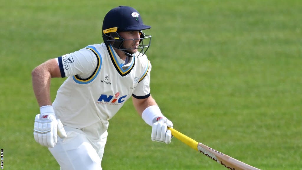 Yorkshire and England's Joe Root fell cheaply at Bristol