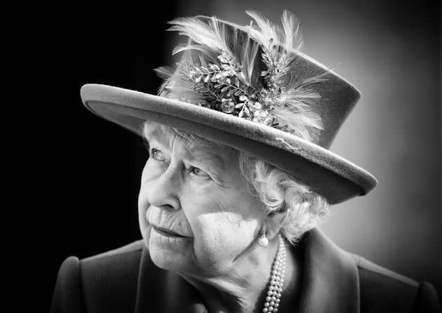 Queen Elizabeth II visits Watergate House to mark the centenary of GCHQ (Government Communications Headquarters), the UK's Intelligence, Security and Cyber Agency on February 14, 2019 in London. (Photo: Max Mumby/Indigo/Getty Images)