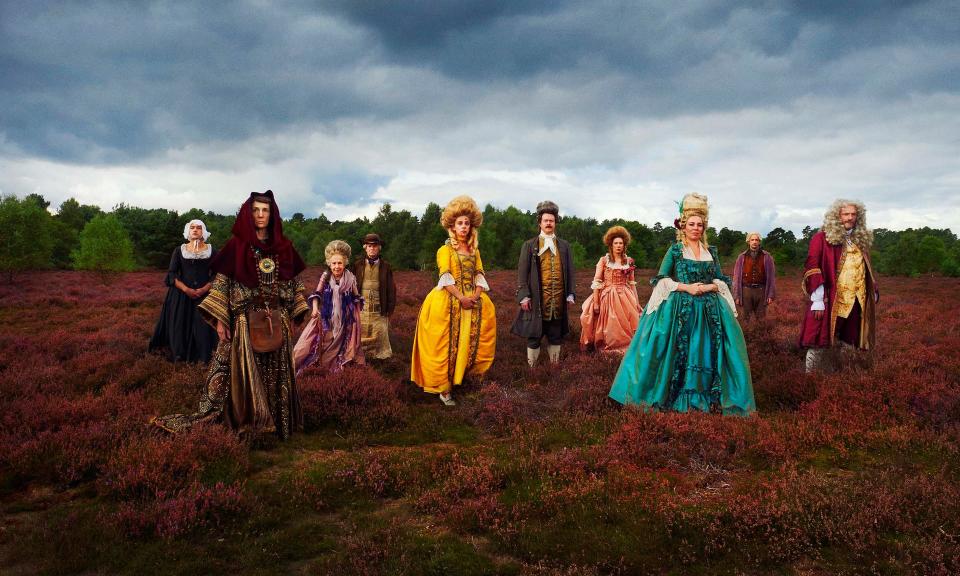 The cast of Flowers series 2 (Channel 4)