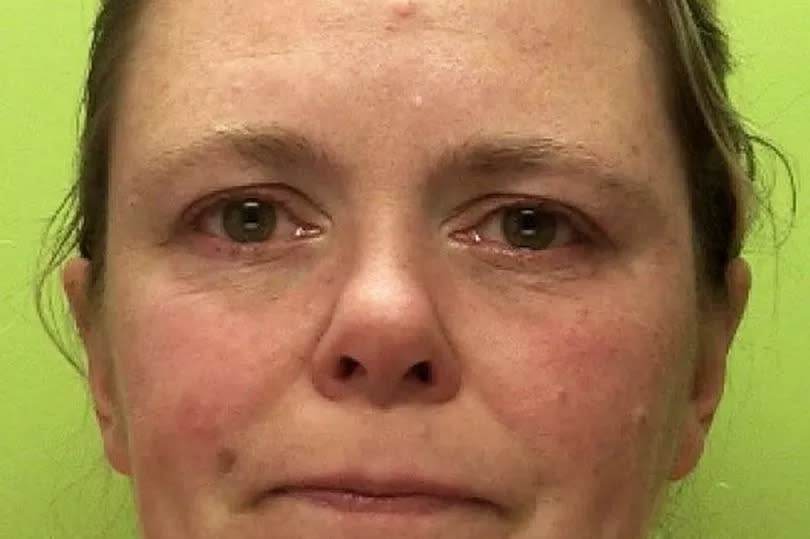 Karen Vamplew, 44. A "wicked" woman who murdered her disabled mother-in-law by setting fire to her house in a bid to obtain her inheritance money has been jailed for life. Karen Vamplew, 44, started a blaze at the property of Elizabeth Vamplew, 77, by setting her bed alight as she slept. The frail pensioner died from burns and smoke inhalation after the blaze tore through her bungalow on Eton Court, in Newark, Notts., on December 15, 2021. A court heard her daughter-in-law, also known as Karen Degg, carried out the murder in a bid to cash in on inheritance money as she was in considerable debt.