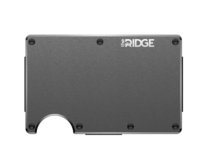 The Ridge Aluminum Wallet, best metal wallet