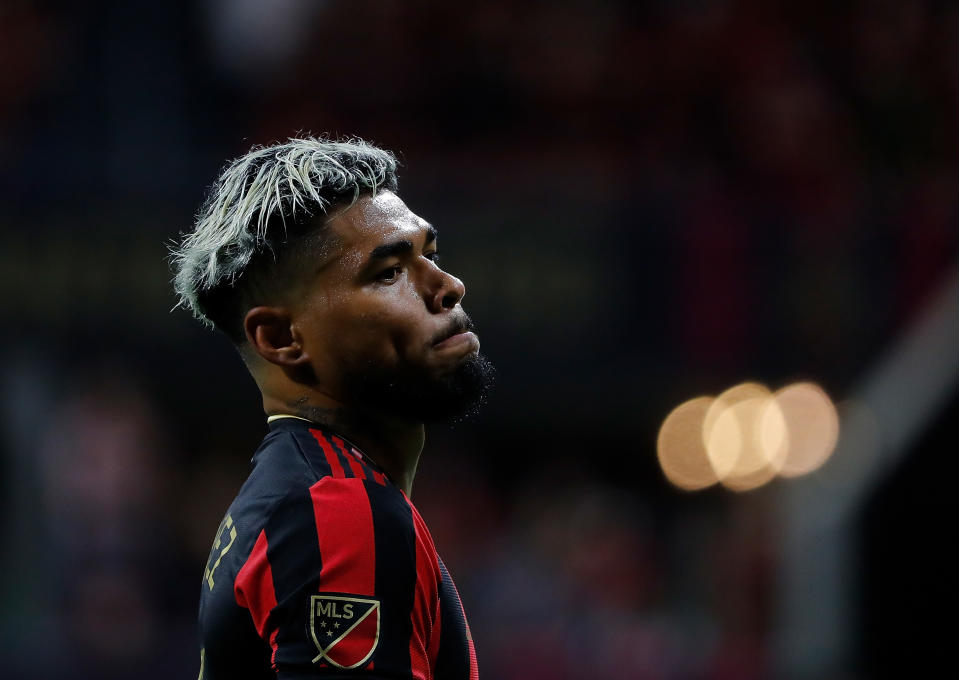 Atlanta United star Josef Martínez has suffered a torn ACL, the club confirmed. (Photo by Kevin C. Cox/Getty Images)