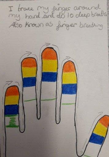 Drawing produced by pupil at Betty Layward primary school (ES local feed )