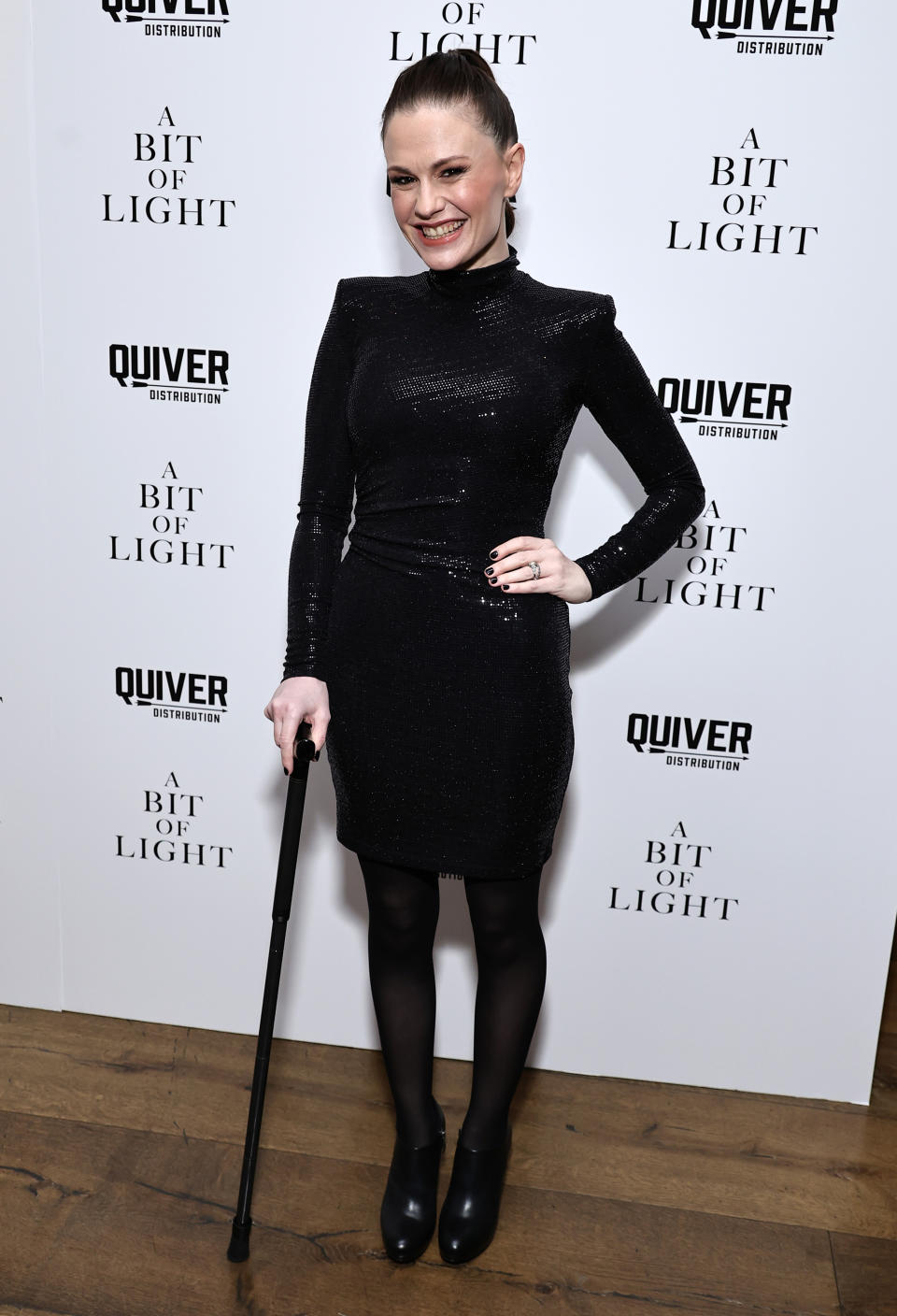 Anna Paquin attends ‘A Bit Of Light’ New York Screening (Photo by Theo Wargo/Getty Images)
