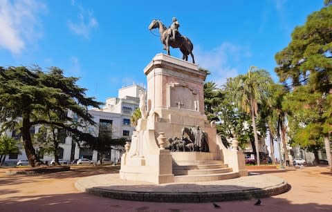 Zabala Square in Old Town - Credit: Getty