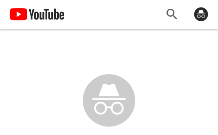 YouTube is in the process of testing an Incognito mode that's destined for its