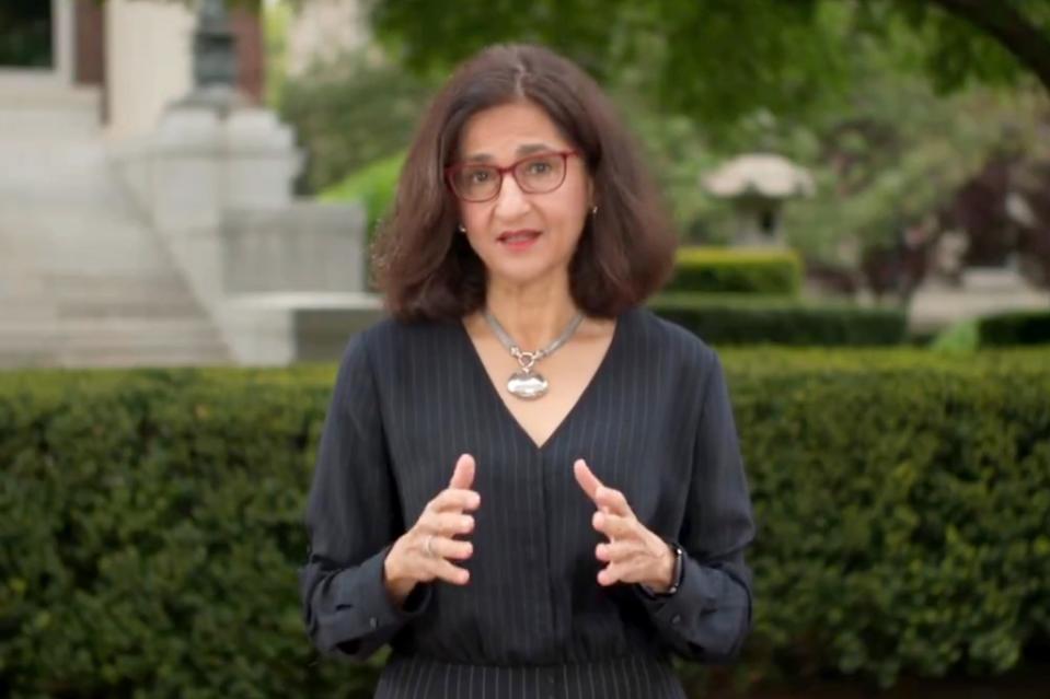 Columbia president Minouche Shafik made her first public remarks since the NYPD raided encampments at the Ivy League school. Columbia University