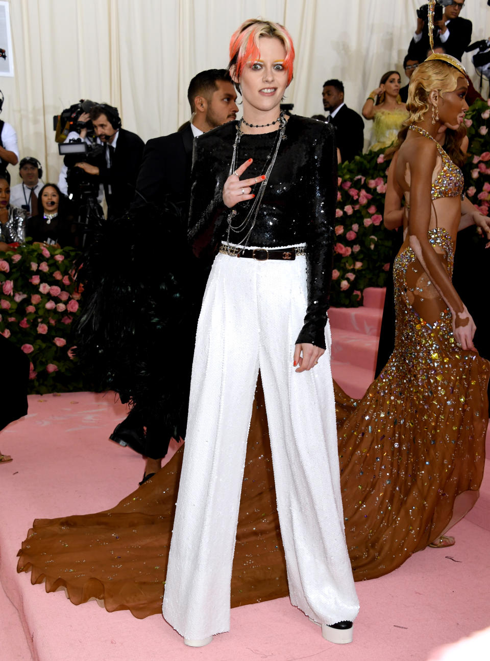 Kristen Stewart attending the Metropolitan Museum of Art Costume Institute Benefit Gala 2019