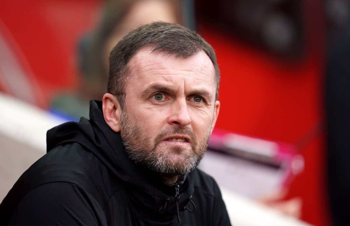 Nathan Jones insists he is the right man for the job at Southampton (PA)