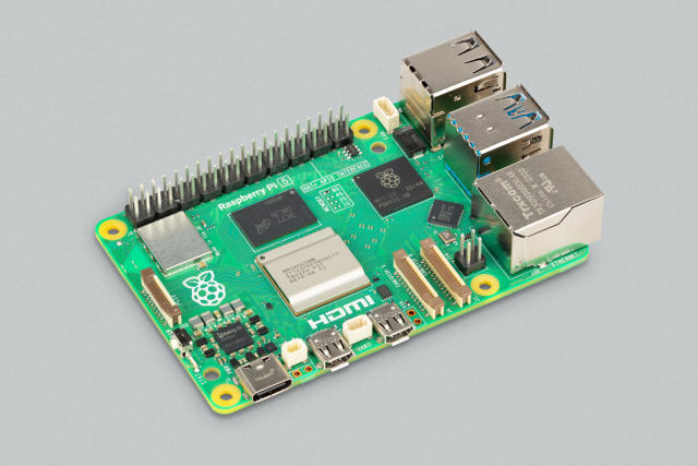 Raspberry Pi 5 使用了品牌自己的晶片設計，售價US$60 起