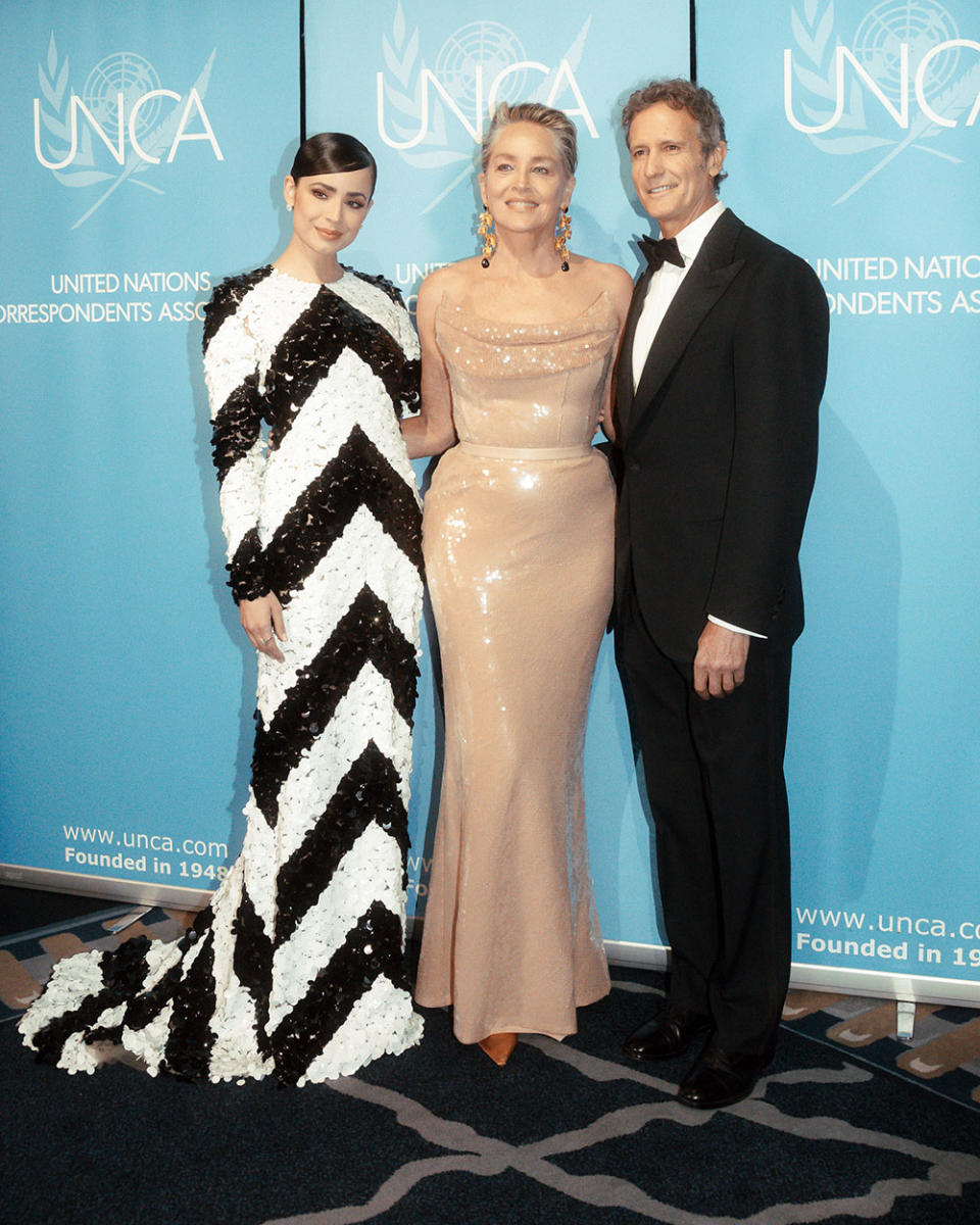 Sofia Carson Sharon Stone Honored by UNCA