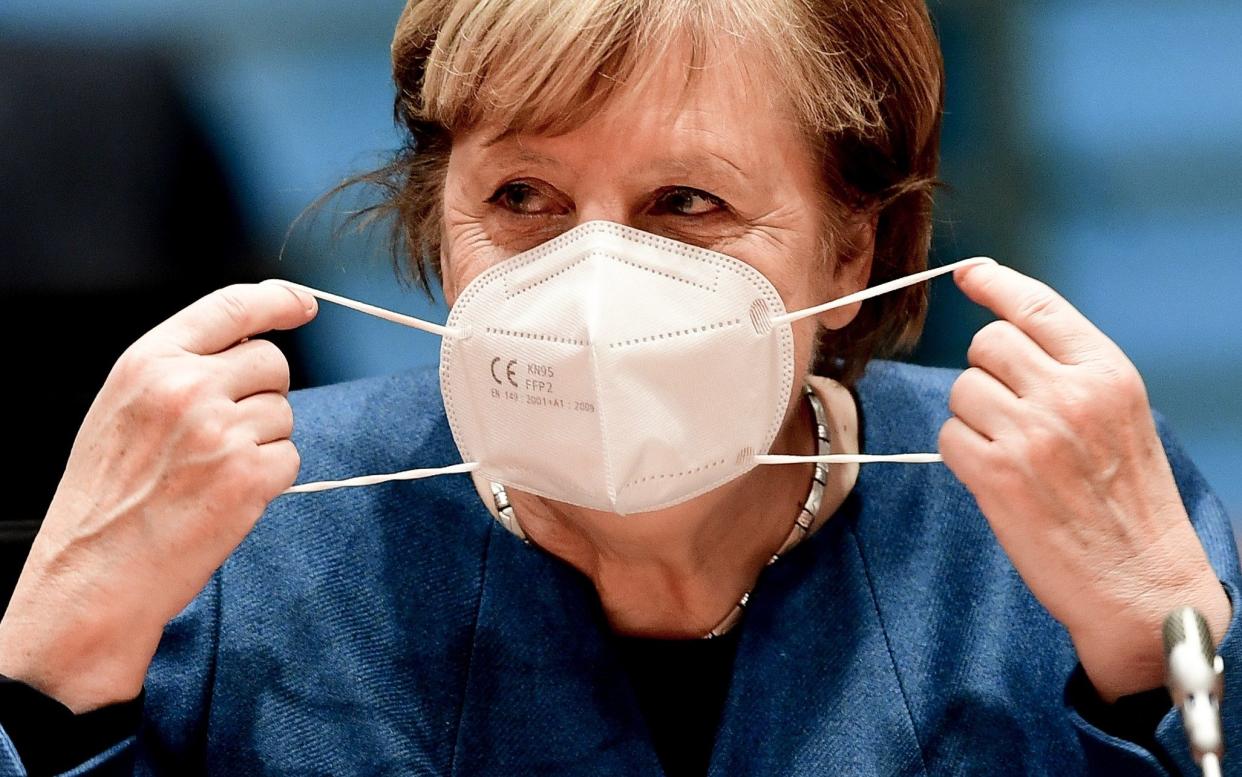 Angela Merkel has announced new lockdown measures in Germany -  Getty Images