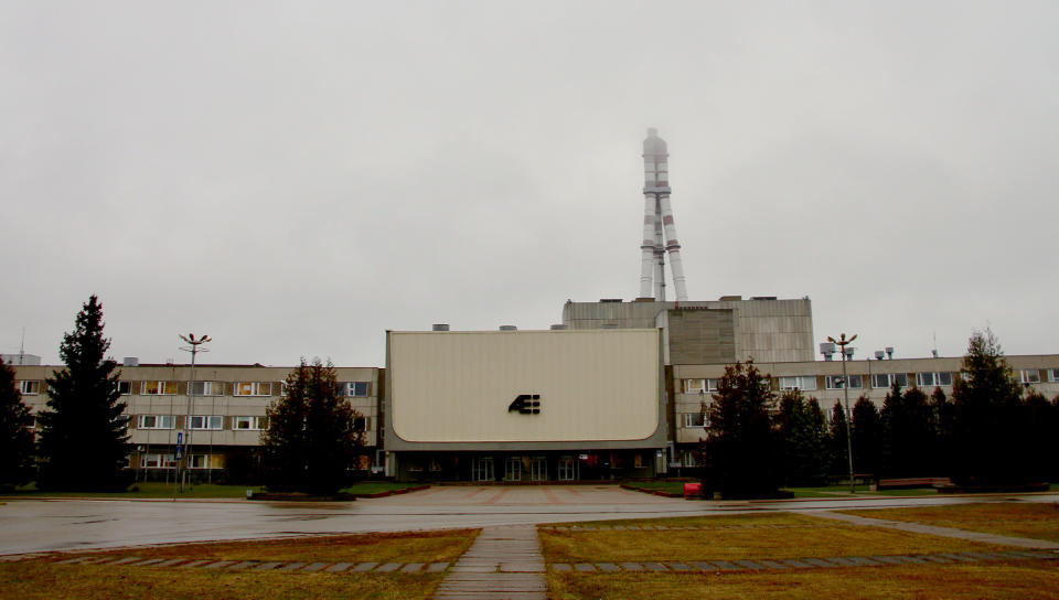 The Ignalina Nuclear Power Plant in Visaginas, Lithuania on Nov. 29, 2019. | Madeline Roache for TIME